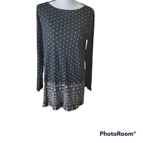 J.Jill Long Sleeved Tunic with Split Hem. Size S. - Picture 1 of 8